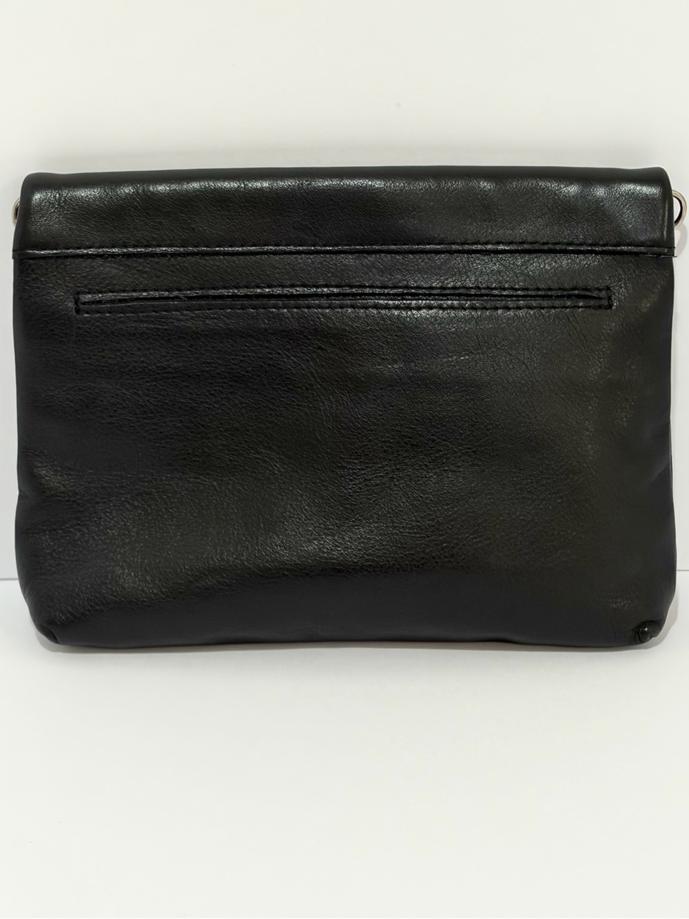 Hammitt VIP Small OG In Black Leather With Brushed Silver Hardware - Picture 2 of 16